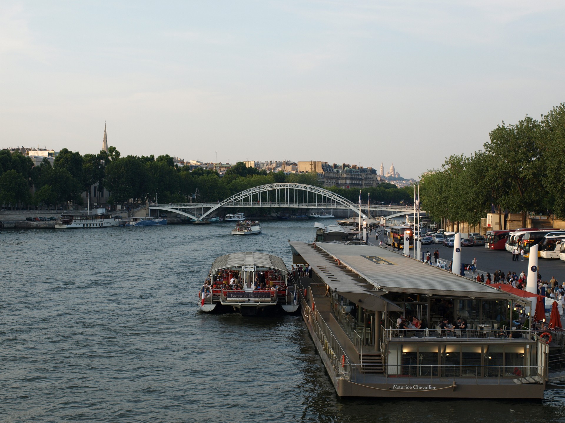 Boats on the River Seine